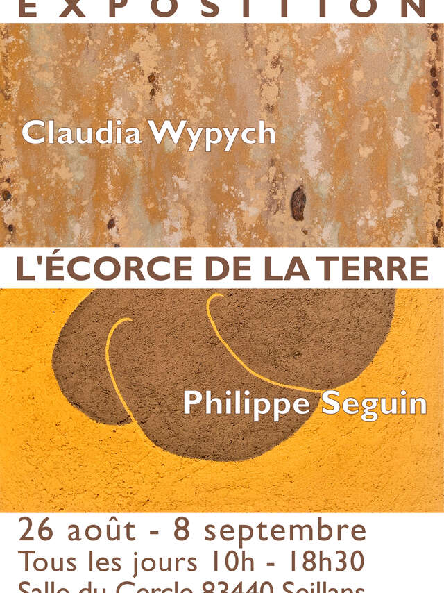 Exposition l'Ecorce de la Terre - Wypych & Seguin