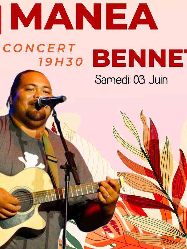 Manea Bennett en concert - Fare Ura