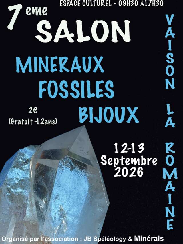 7e Salon des minéraux, fossiles et bijoux
