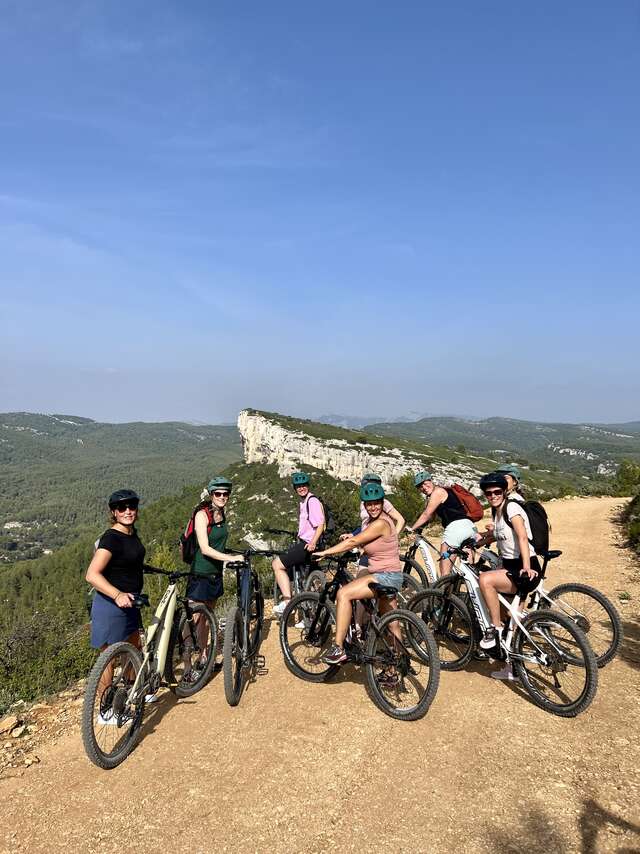 Location de VTT électrique dans le Garlaban - Journée