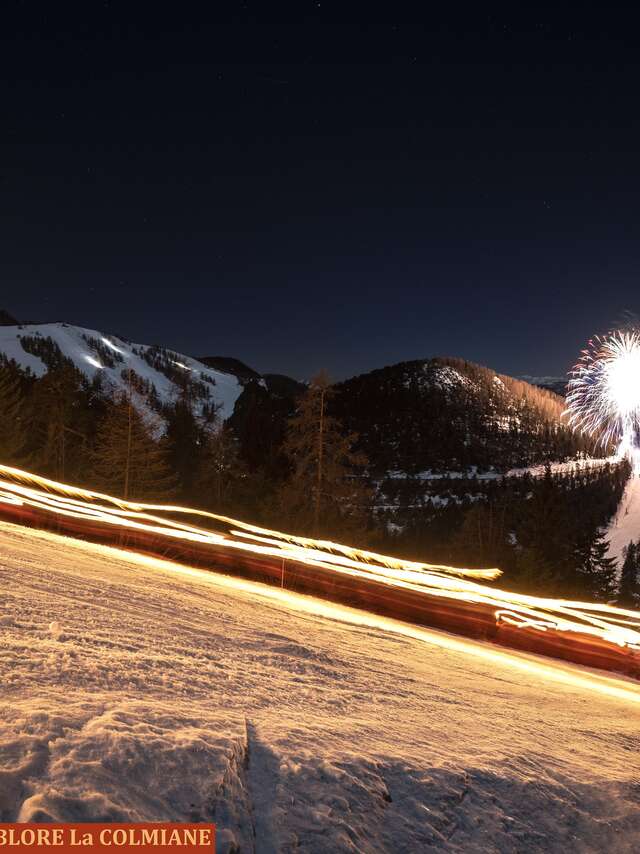 Descente aux Flambeaux et Feux d'Artifice