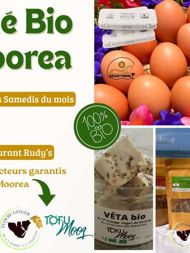 Marché BIO de Moorea