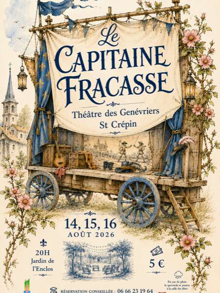 Théâtre : Le Capitaine Fracasse