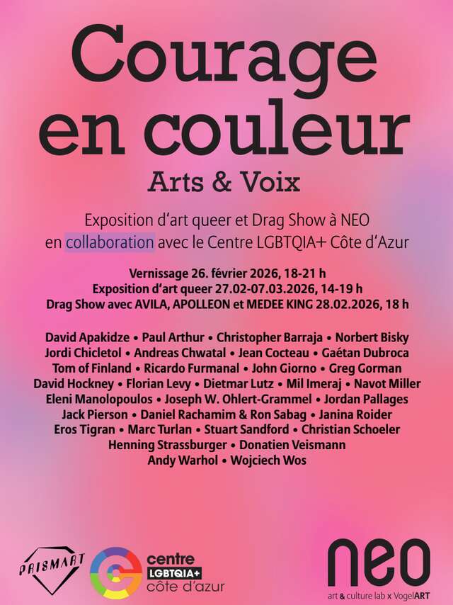 Courage en couleur - Arts & Voix