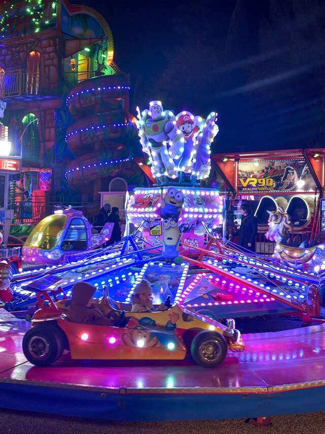 La fête foraine de Noël