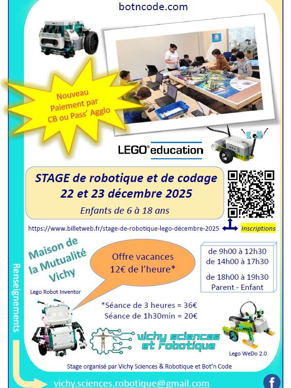 Stage robotique Lego