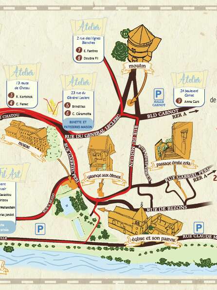 Parcours Au fil de l'art