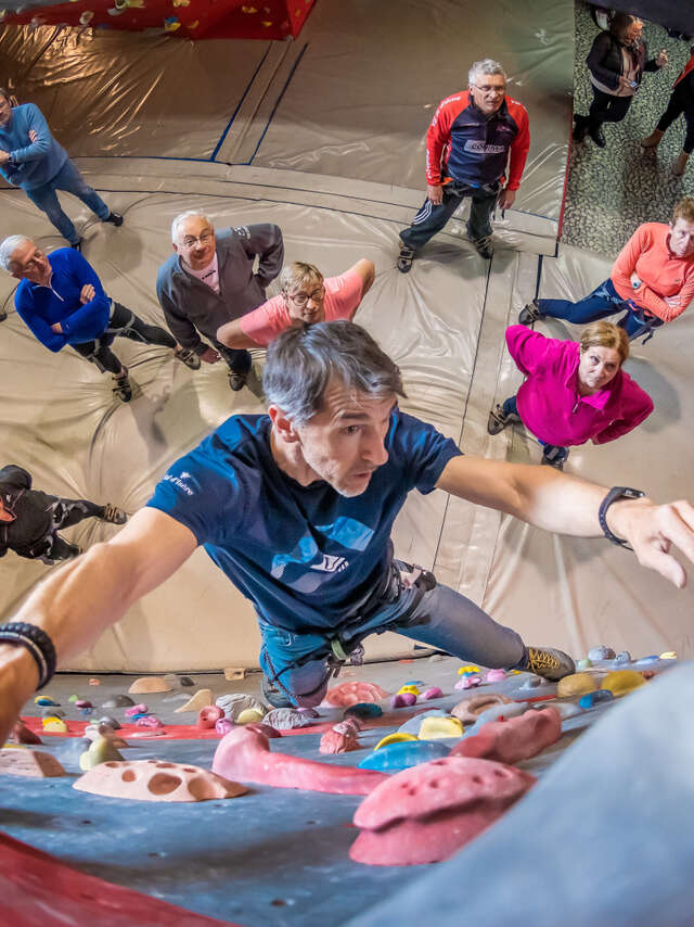 Cours d'escalade indoor