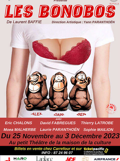 Les Bonobos - Theater of Maison de la Culture