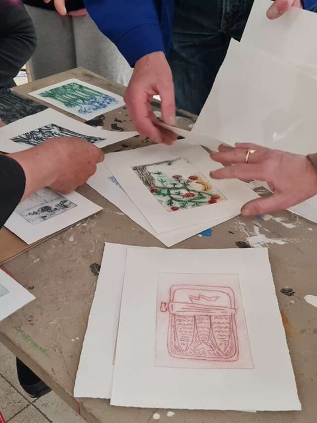 Initiation à la gravure en taille douce