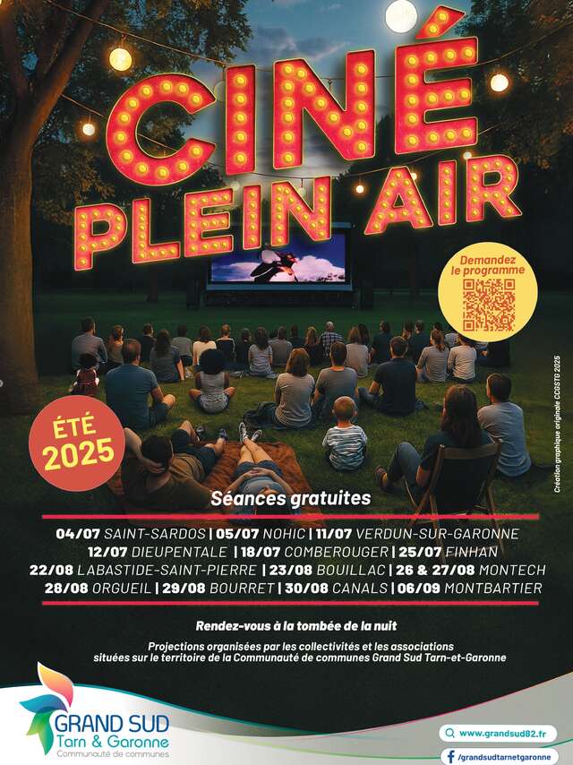 Ciné Plein Air en Grand Sud Tarn-et-Garonne