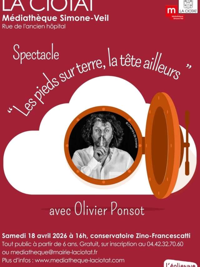 Storytelling show - Les Pieds sur Terre, la Tête Ailleurs