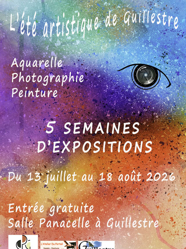 Exposition des photographies de l'atelier du Portail : l'été artistique