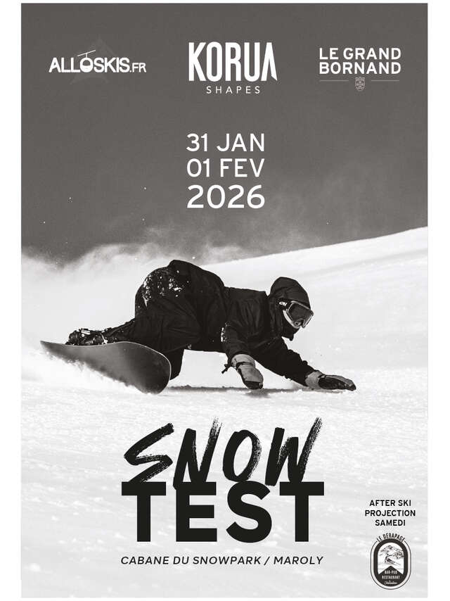 Snow test by Korua Shapes