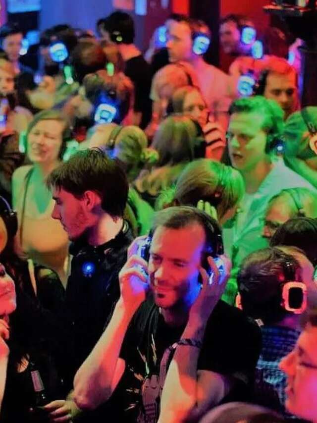 Silent Party After ski