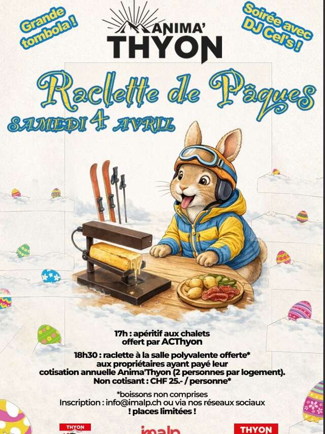 Raclette de Pâques à Thyon 2000