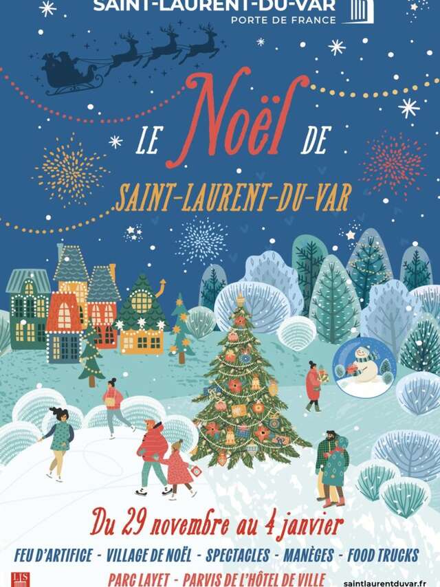 Le Noël de Saint-Laurent-du-Var 2025