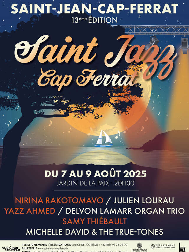 Saint Jazz Cap Ferrat - Vendredi 8 août