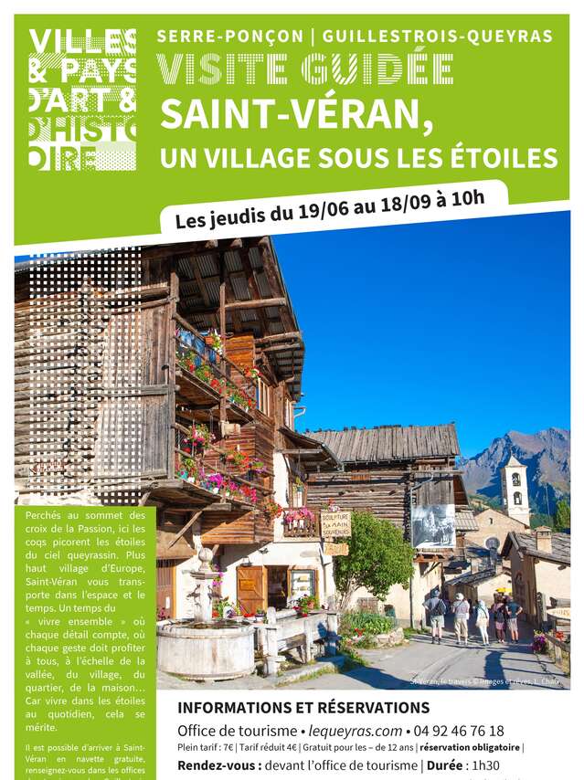 Visite guidée : Saint-Véran, un village dans les étoiles