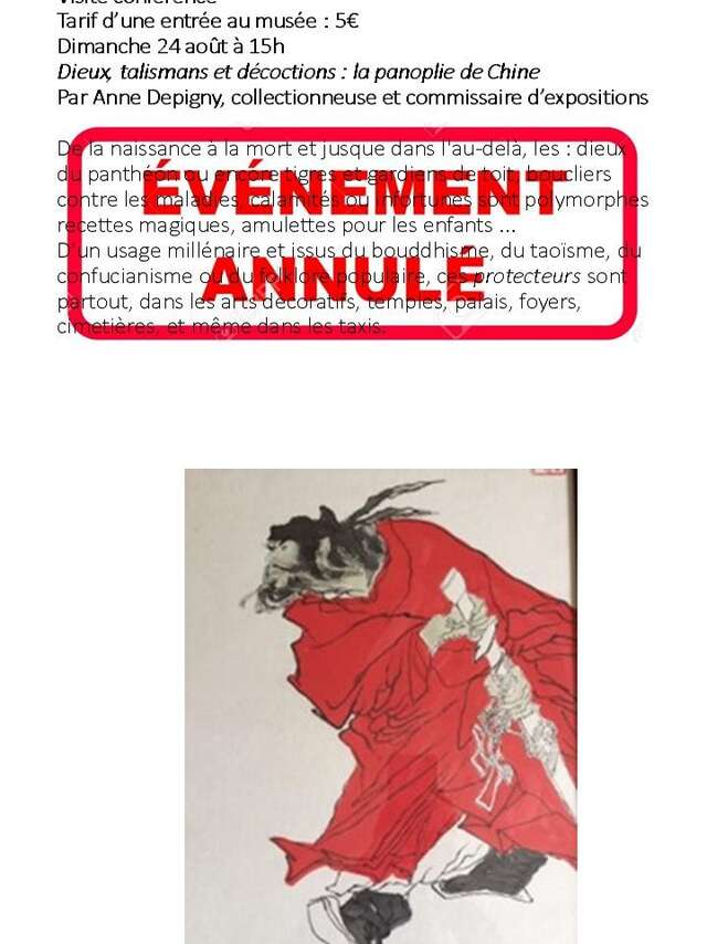 ANNULATION : Visite conférence -Autour de l’exposition Mission Protection