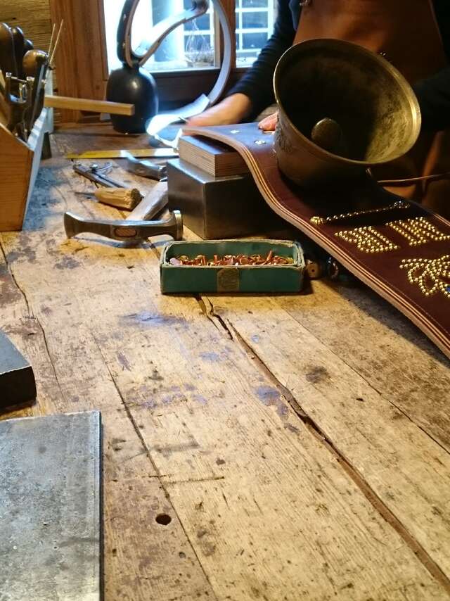 Atelier créatif : bracelet en cuir