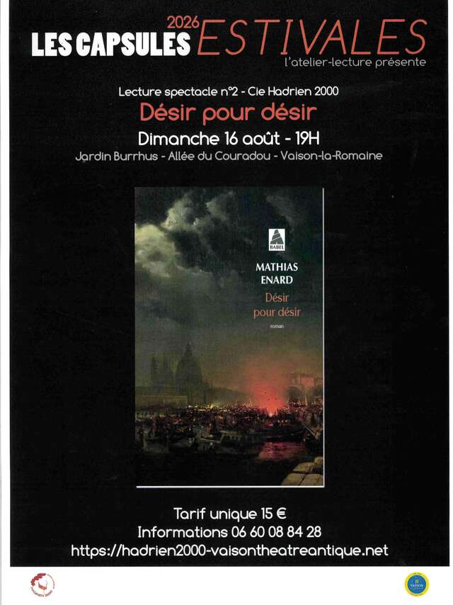 Lesestoff – „Désir pour Désir“ – Hadrians Kurzbeiträge 2000