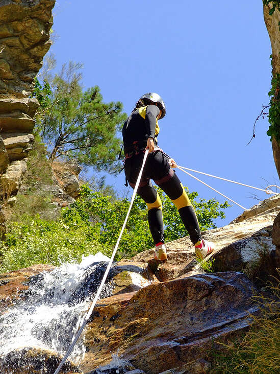 Canyoning sur le canyon de Nyon à Morzine