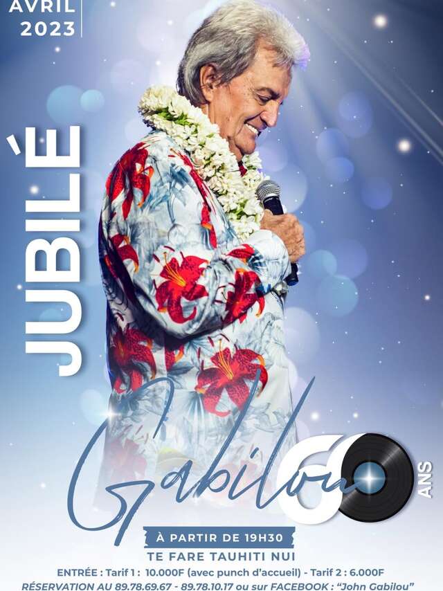 Jubilé Gabilou - Te Fare Tauhiti Nui