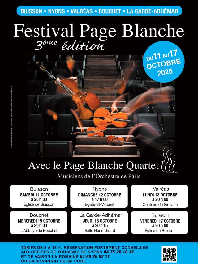 Festival Page Blanche "Portraits slaves : de Budapest à Saint Pétersbourg"