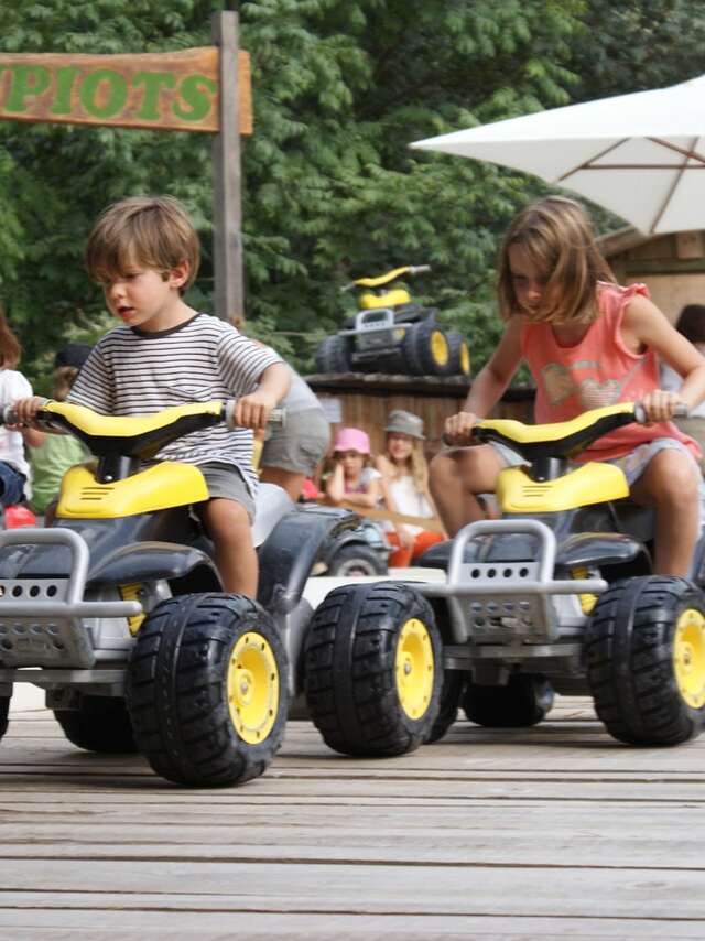 Circuit de karts électriques pour enfants
