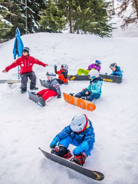 Initiation au snowboard