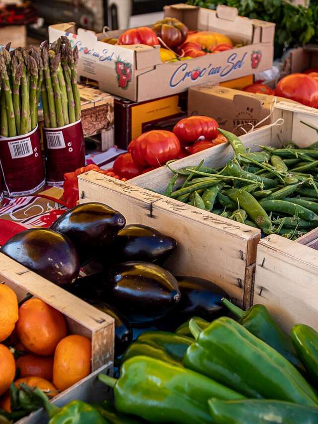 Marché à Saint-Vallier-de-Thiey