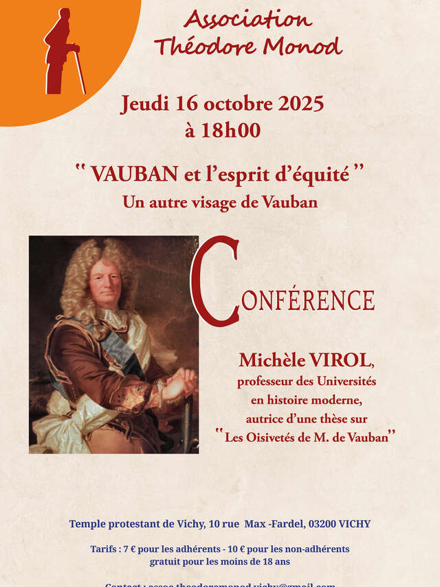 Conférence "Vauban et l'esprit d'équité"