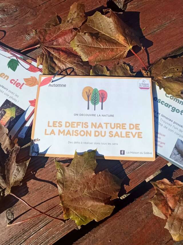 Défis Nature à la Maison du Salève