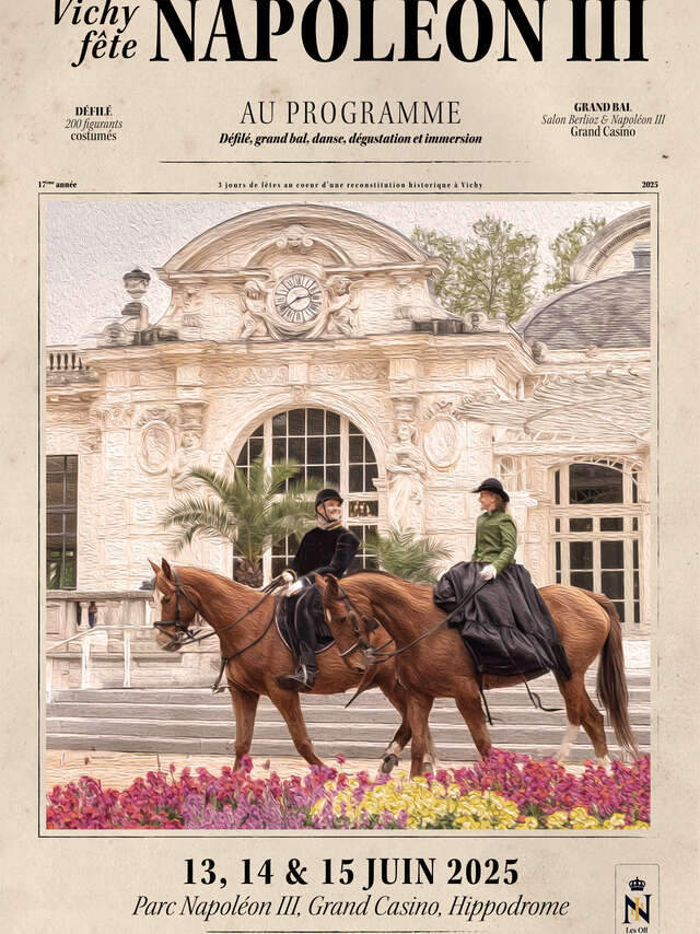 Vichy fête Napoléon III