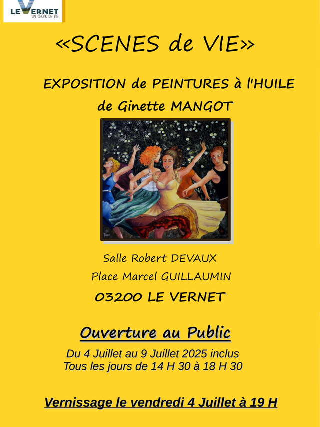 Exposition de Ginette Mangot
