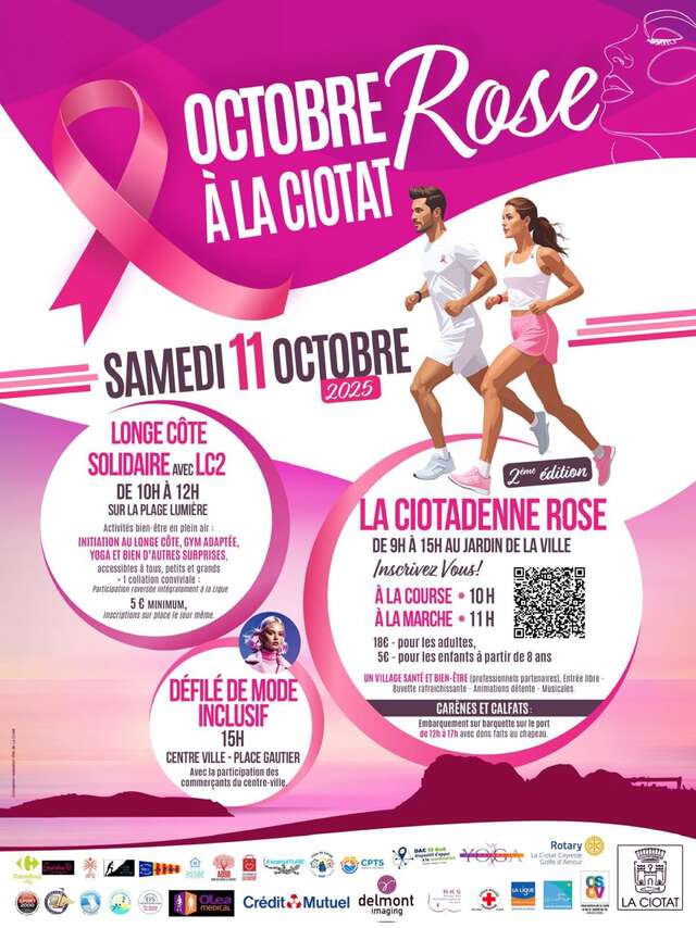 La Ciotadenne Rose charity walk and run