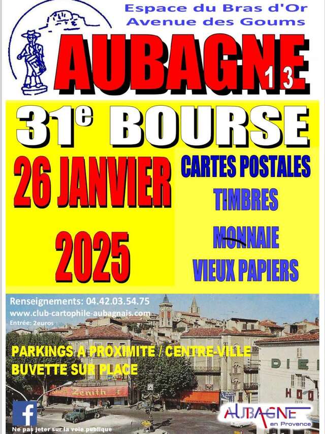 31e bourse aux cartes postales, timbres et vieux papiers