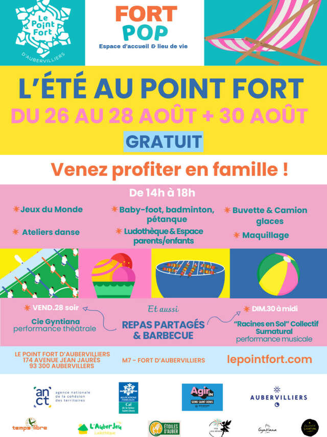 Animation estivale - L'Été au Point Fort
