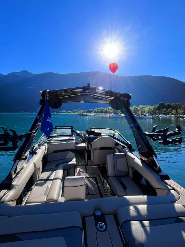 Privatisation Centurion 1 heure : wakesurf/wakeboard