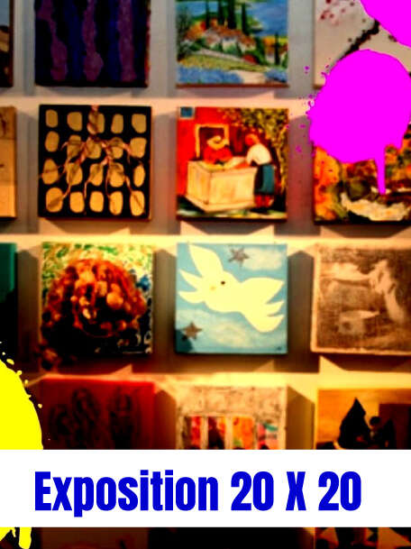 Exposition : les petites toiles 20×20 – 2025