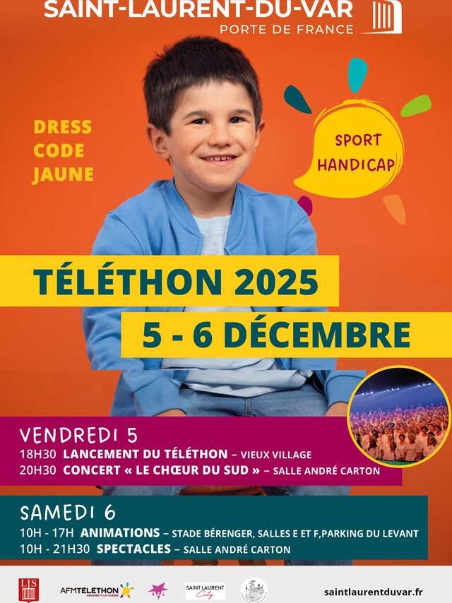 Téléthon Saint-Laurent-du-Var 2025