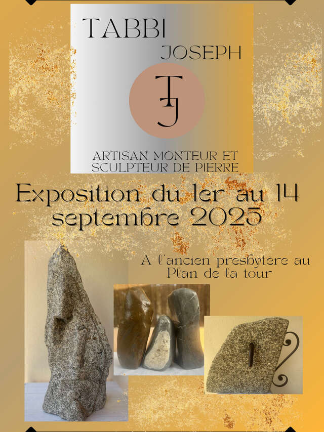 Exposition - Sculptures sur pierre  - Joseph Tabbi,