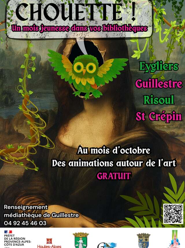 Le mois chouette à la médiathèque de Saint Crépin