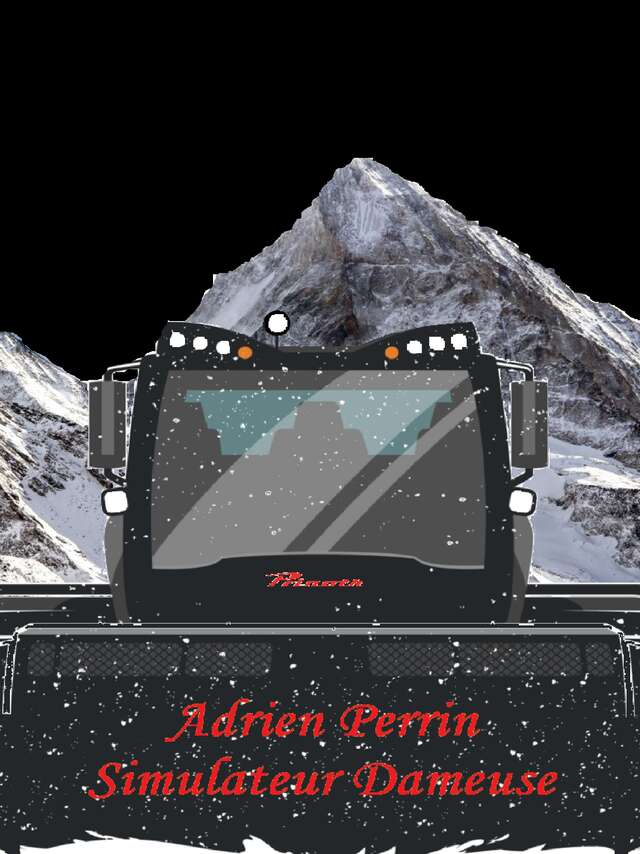 Simulateur de dameuse