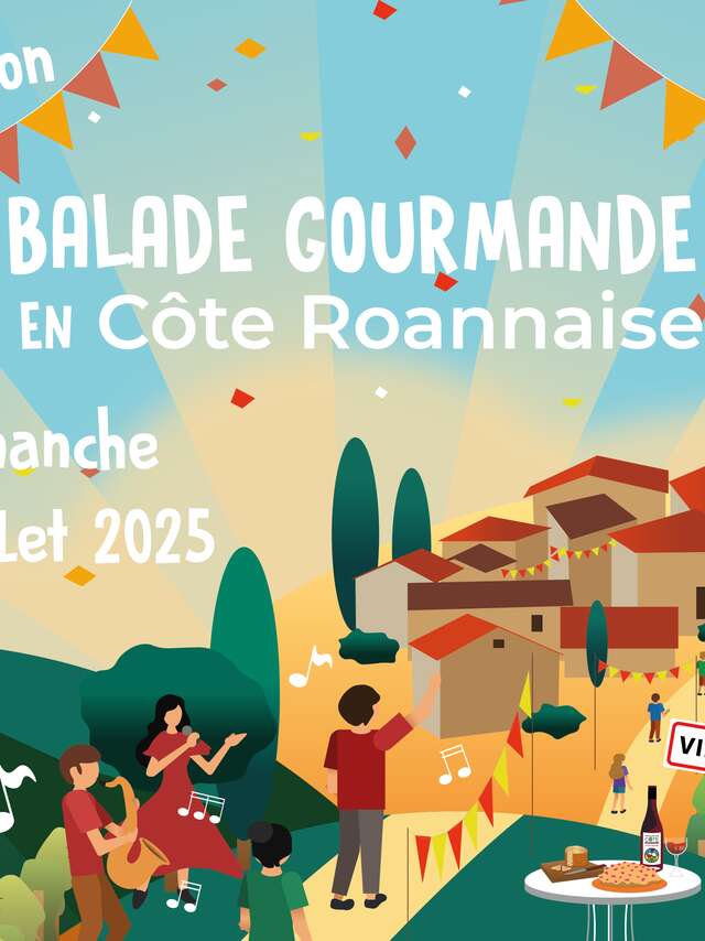 Balade Gourmande en Côte Roannaise dimanche 6 juillet 2025