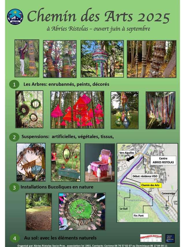 Ateliers Land-Art sur le Chemin des Arts