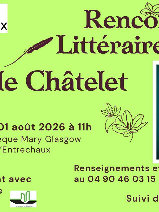 Literaire bijeenkomst met Noëlle Châtelet