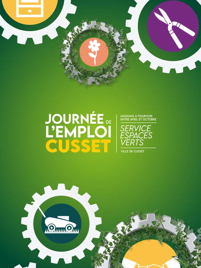 Journée de l'emploi • Emplois saisonniers - Espaces verts