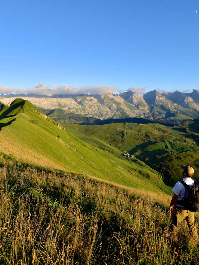 Le col des Annes et ses alpages
